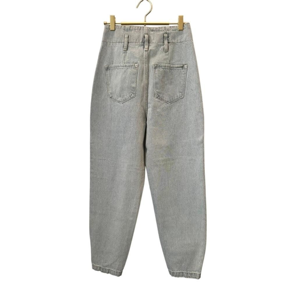 Hi-Rise Balloon Jeans – Light Wash