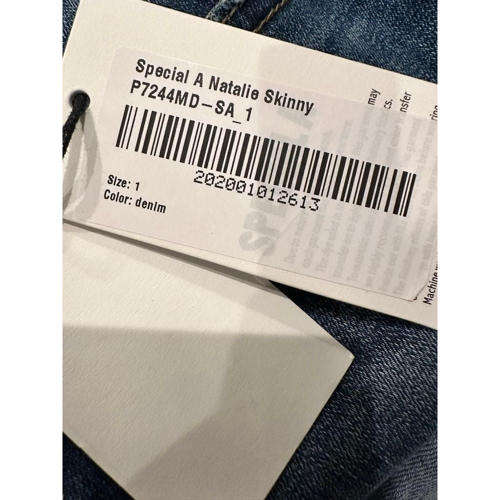 Natalie High Rise Skinny Jeans – Medium Dark