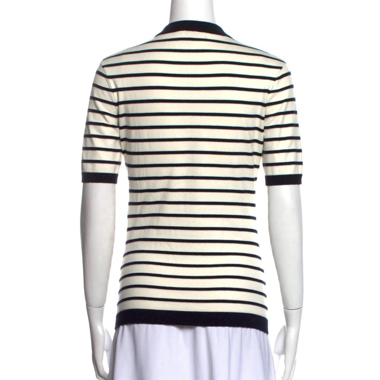 Rayure Marine Knit Pullover