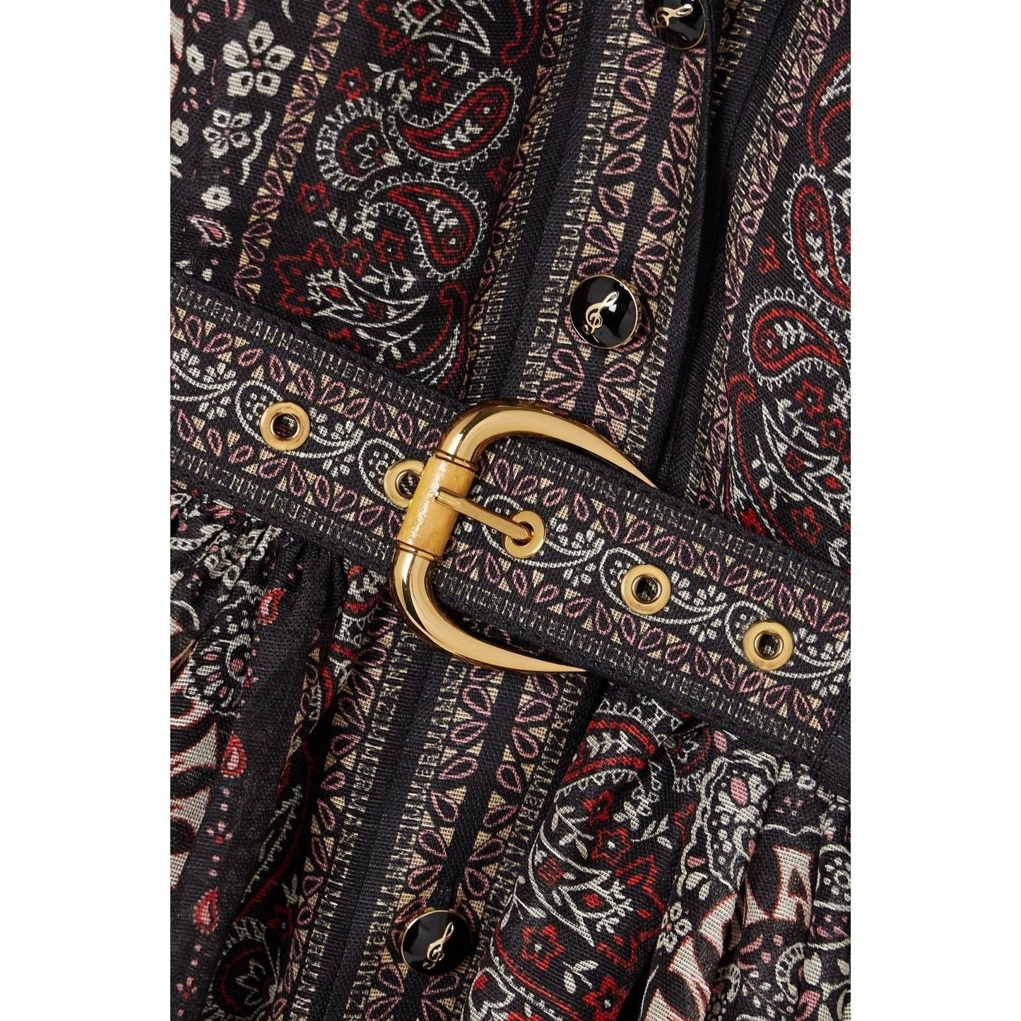 Matchmaker Bandana-Print Mini Dress – Black Bandana