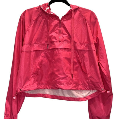 Pink Smiley Windbreaker