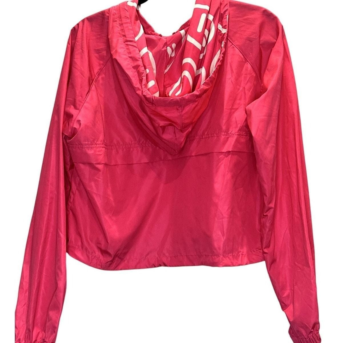 Pink Smiley Windbreaker