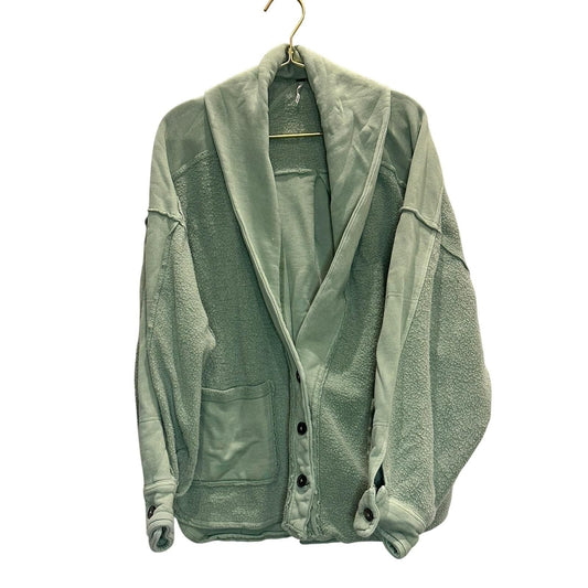 Hailee Sweater Knit Cardigan – Mint Green