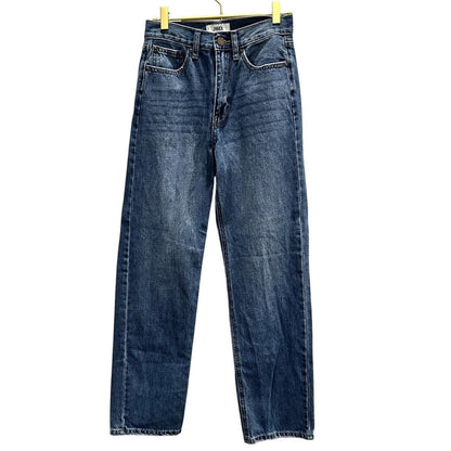High Rise Straight Jeans