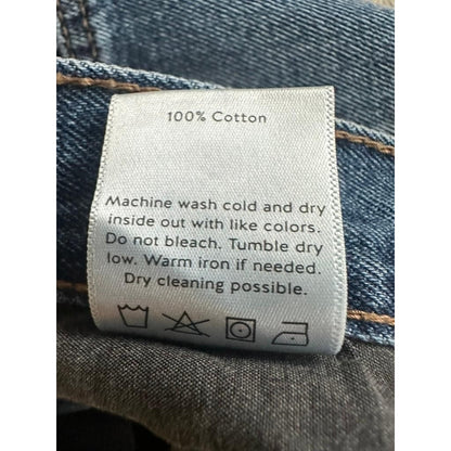 High Rise Straight Jeans