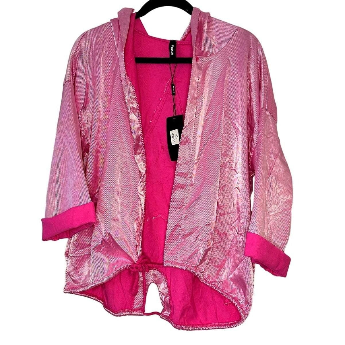 Shine Like a Star Italian Moto Jacket – Fuchsia