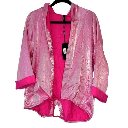 Shine Like a Star Italian Moto Jacket – Fuchsia