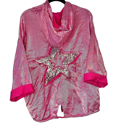 Shine Like a Star Italian Moto Jacket – Fuchsia