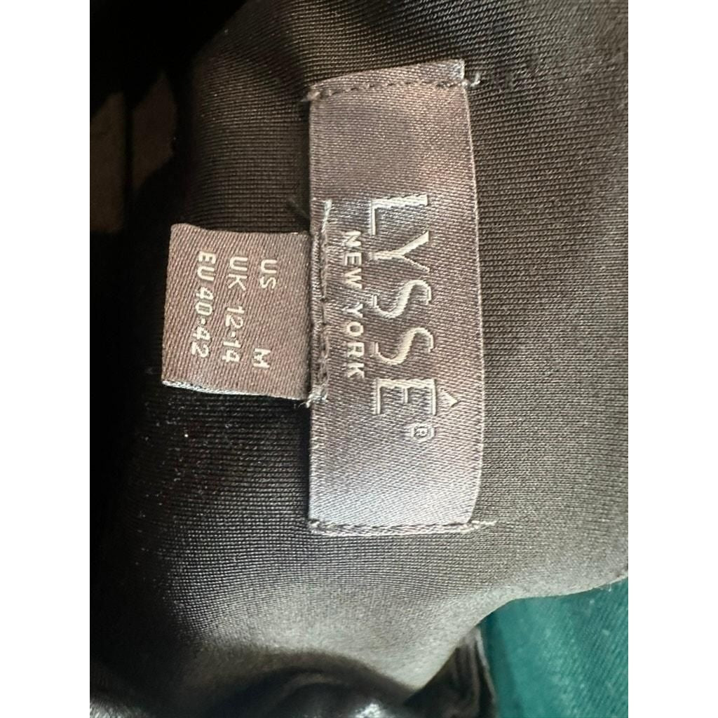 Vegan Leather Leggings – Black
