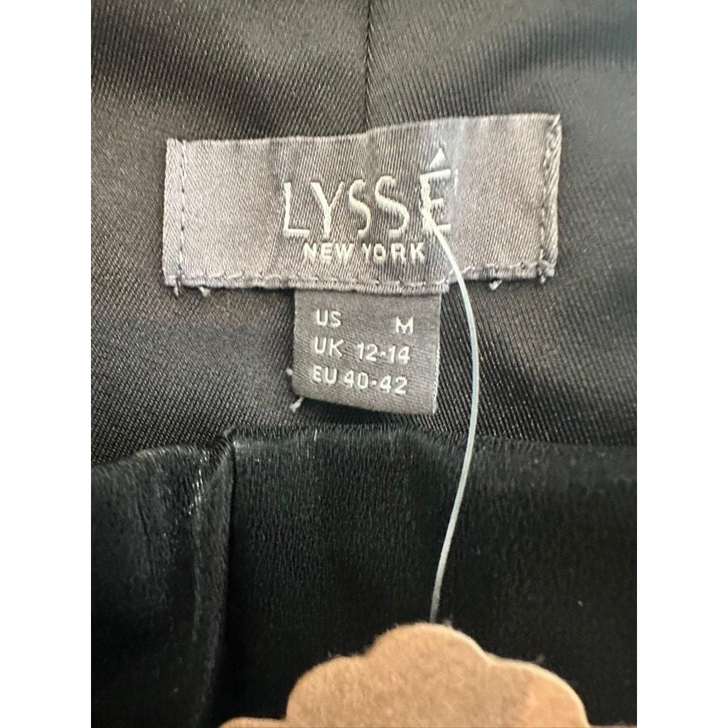 Hi Waist Suede Leggings – Black