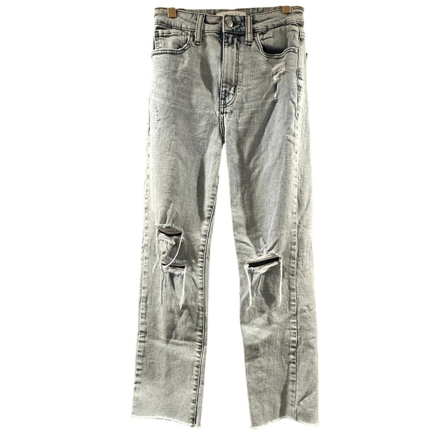 Ally Ultra Hi-Rise Straight Crop Jeans
