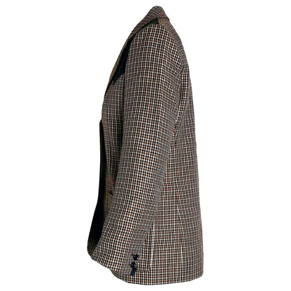 Wool Houndstooth Blazer