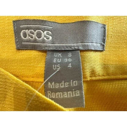 Interlock Wide-Leg Pants – Yellow