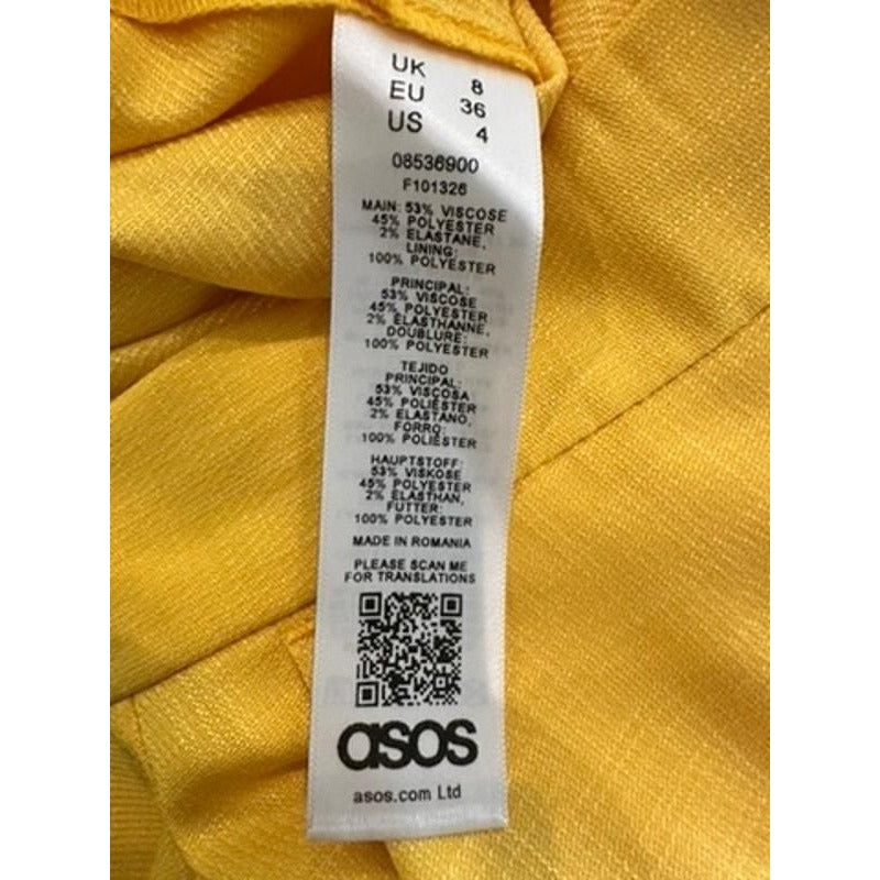 Interlock Wide-Leg Pants – Yellow