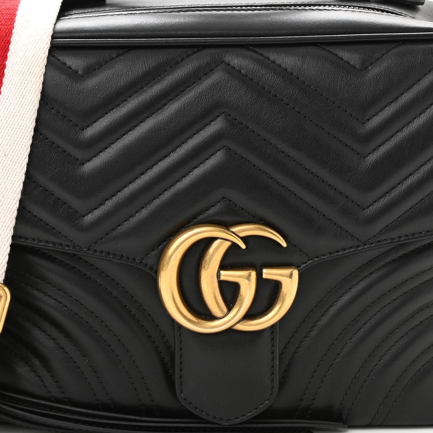 GG Marmont Sylvie Web Top Handle Satchel