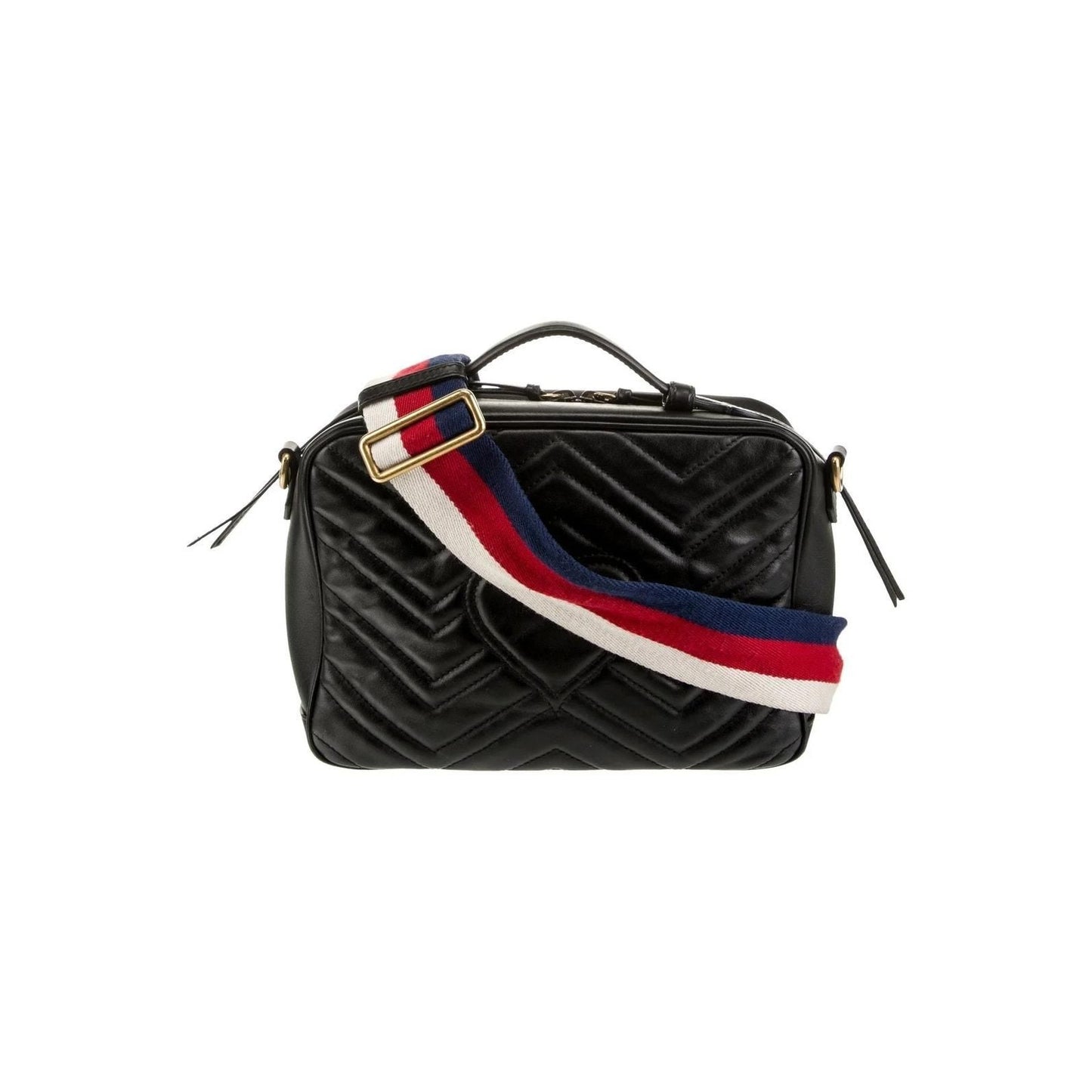 GG Marmont Sylvie Web Top Handle Satchel