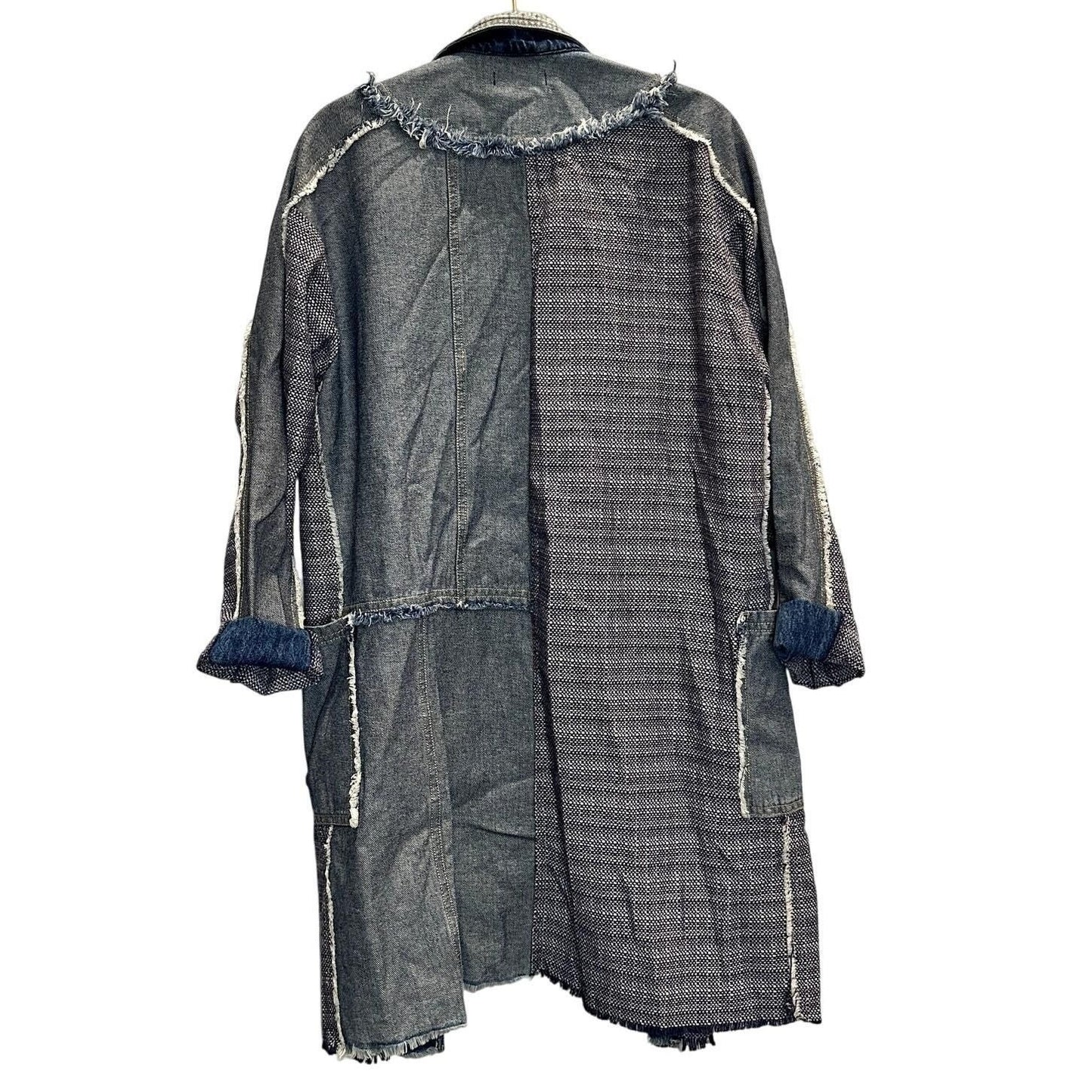 Pieced Denim Jacket – Blue Wash