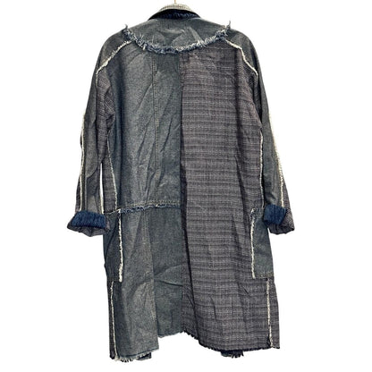 Pieced Denim Jacket – Blue Wash