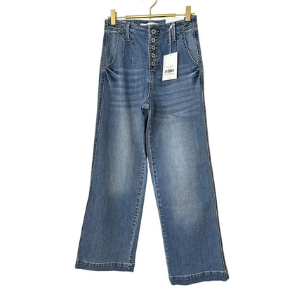 Zoelle Ultra High Rise Wide Leg Jeans
