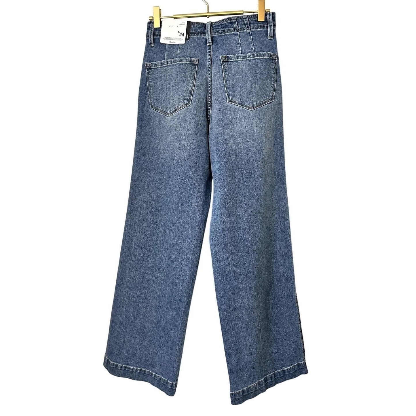 Zoelle Ultra High Rise Wide Leg Jeans
