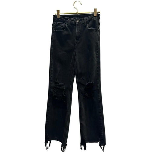 Black Distressed Jeans