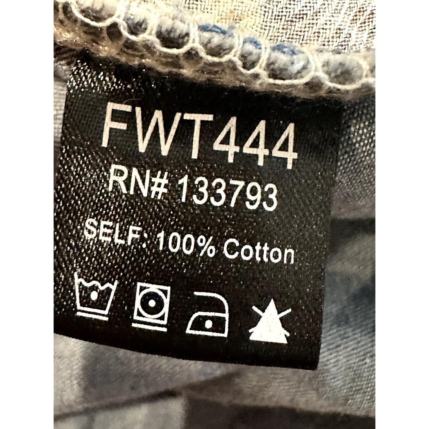 Mixed Patchwork Button-Down Top – Multi