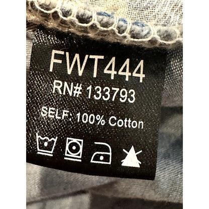Mixed Patchwork Button-Down Top – Multi