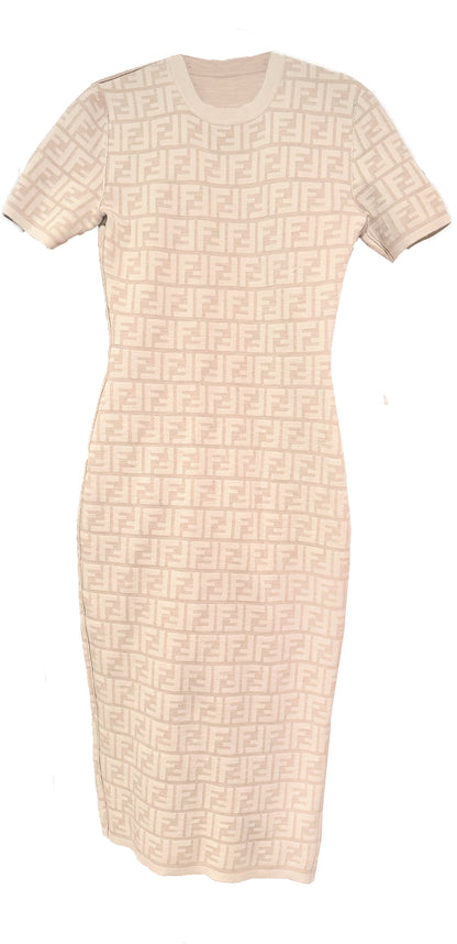 Reversible Sheath Dress – Tan