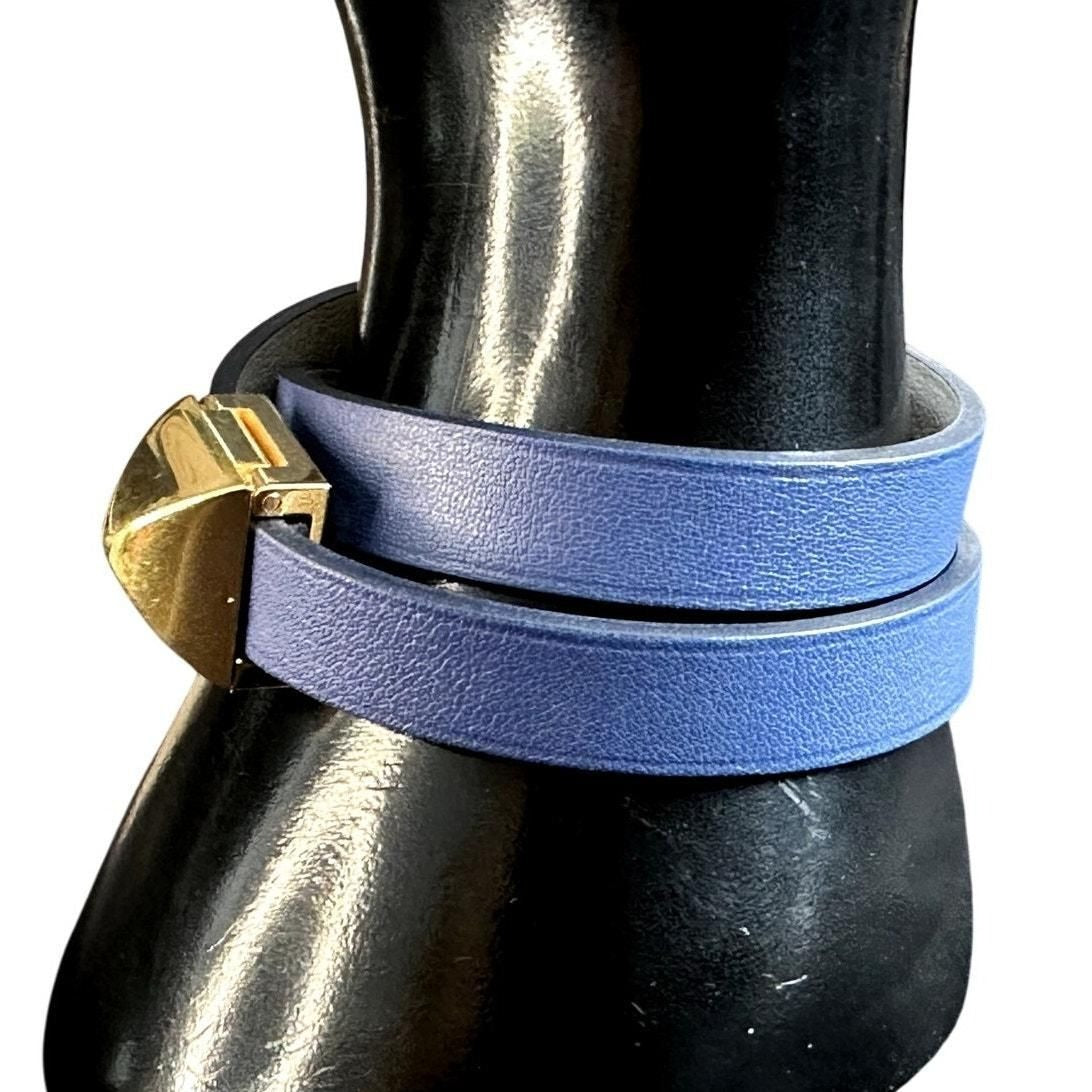 Medor Infini Double Tour Bracelet – Navy/Ivory