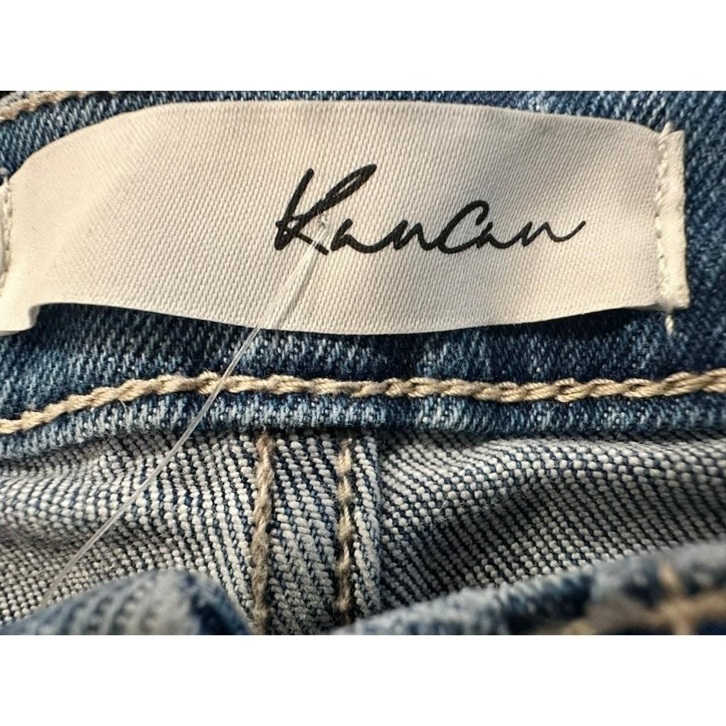Hi-Rise Slim Tapered Jeans – Light Wash Denim