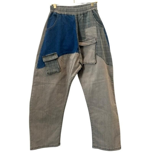 Patchwork Utility Pants