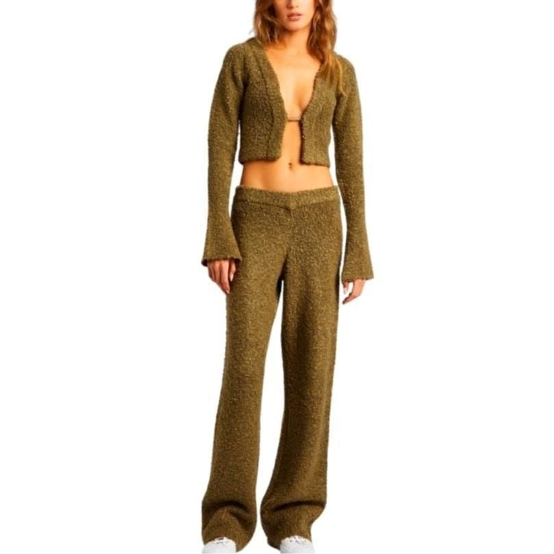 Sunni Bouclé Pants – Fort Greene