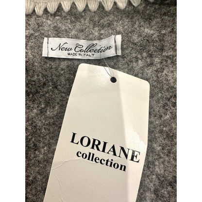Open Front Textured Cardigan – Grey