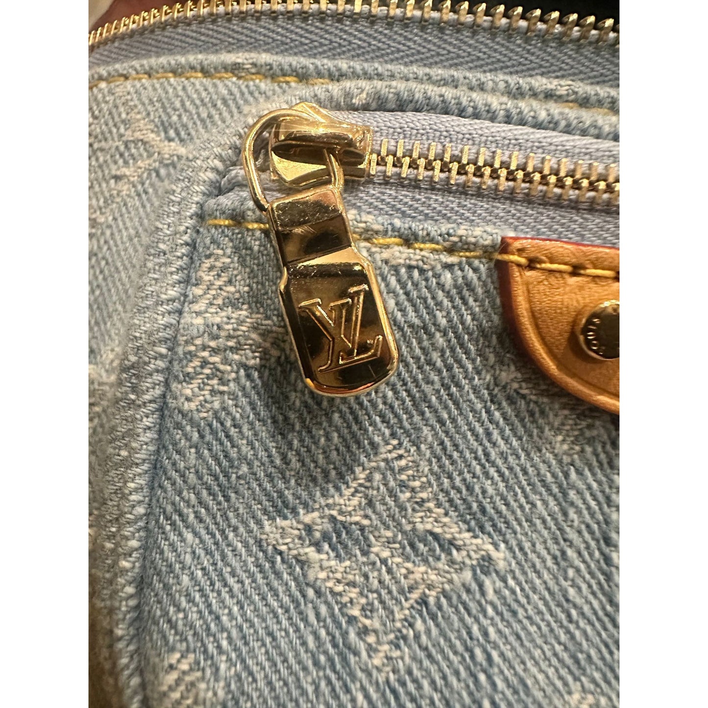 Mini Denim Bum Bag - Sky Blue