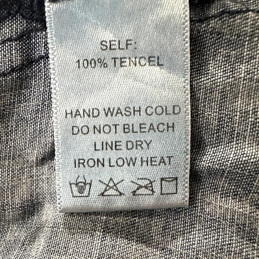 Tencel Denim Acid-Wash Jumper