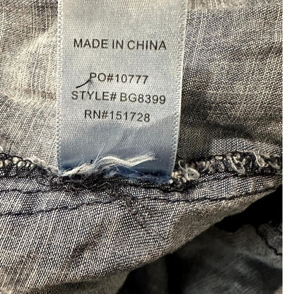Tencel Denim Acid-Wash Jumper