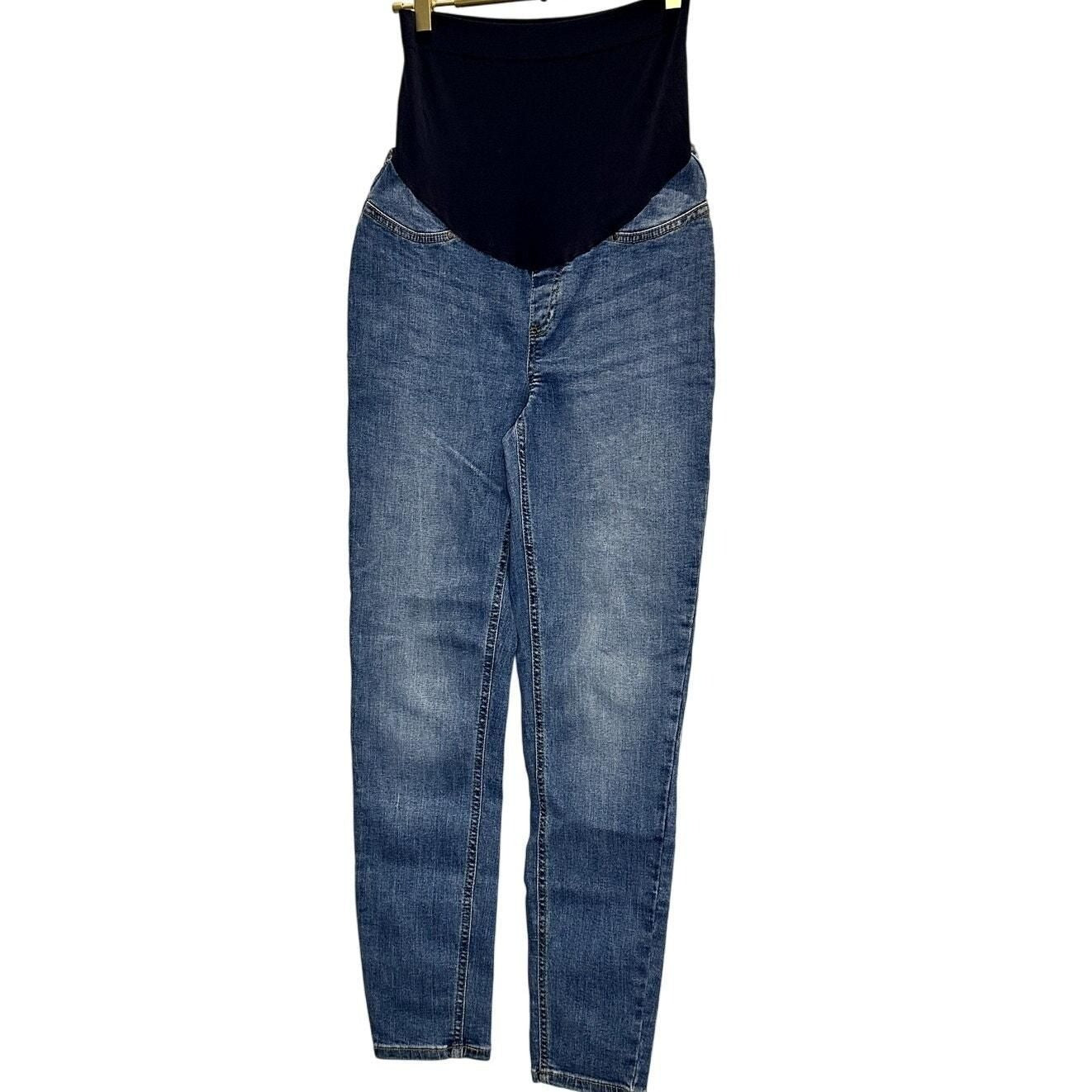 Kai Maternity Overbump Skinny Jeans – Light Blue