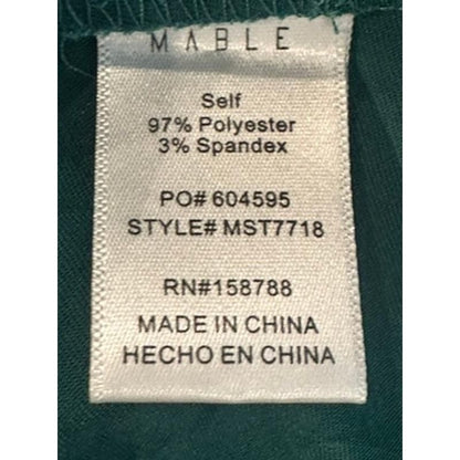 Emerald Hi-Lo Blouse