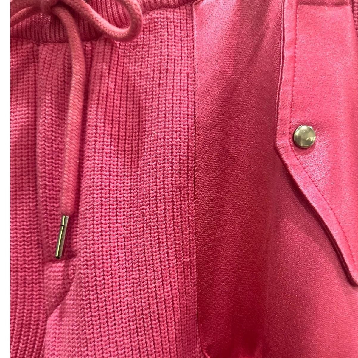 Saph Knit Cargo Pants – Pink