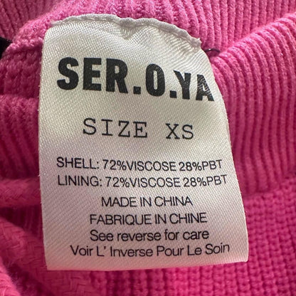 Saph Knit Cargo Pants – Pink