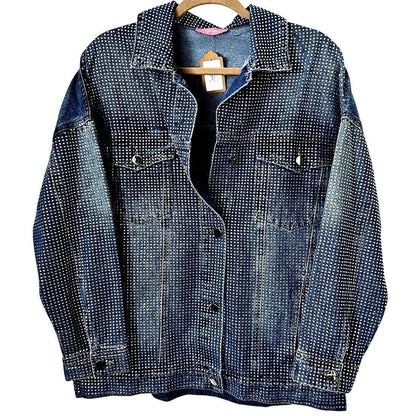 Rhinestone Denim Jacket