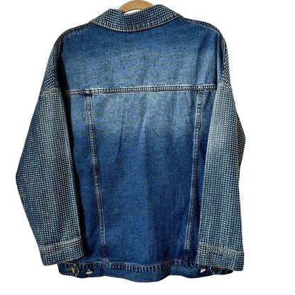 Rhinestone Denim Jacket