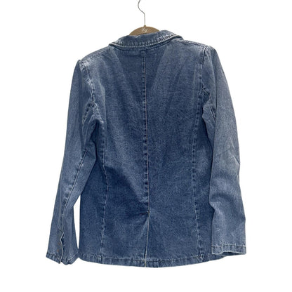 Dreaming of Soho Denim Blazer – Medium Wash