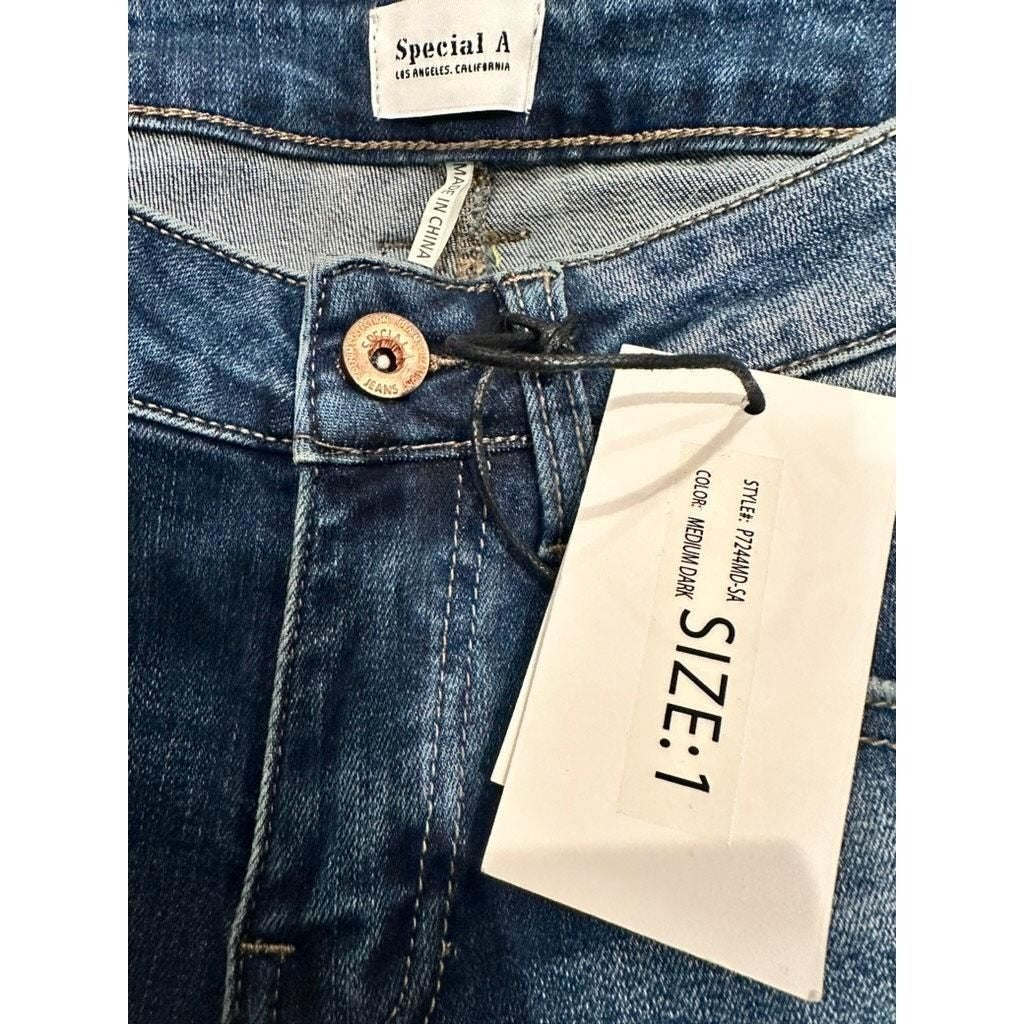 Natalie High Rise Skinny Jeans – Medium Dark