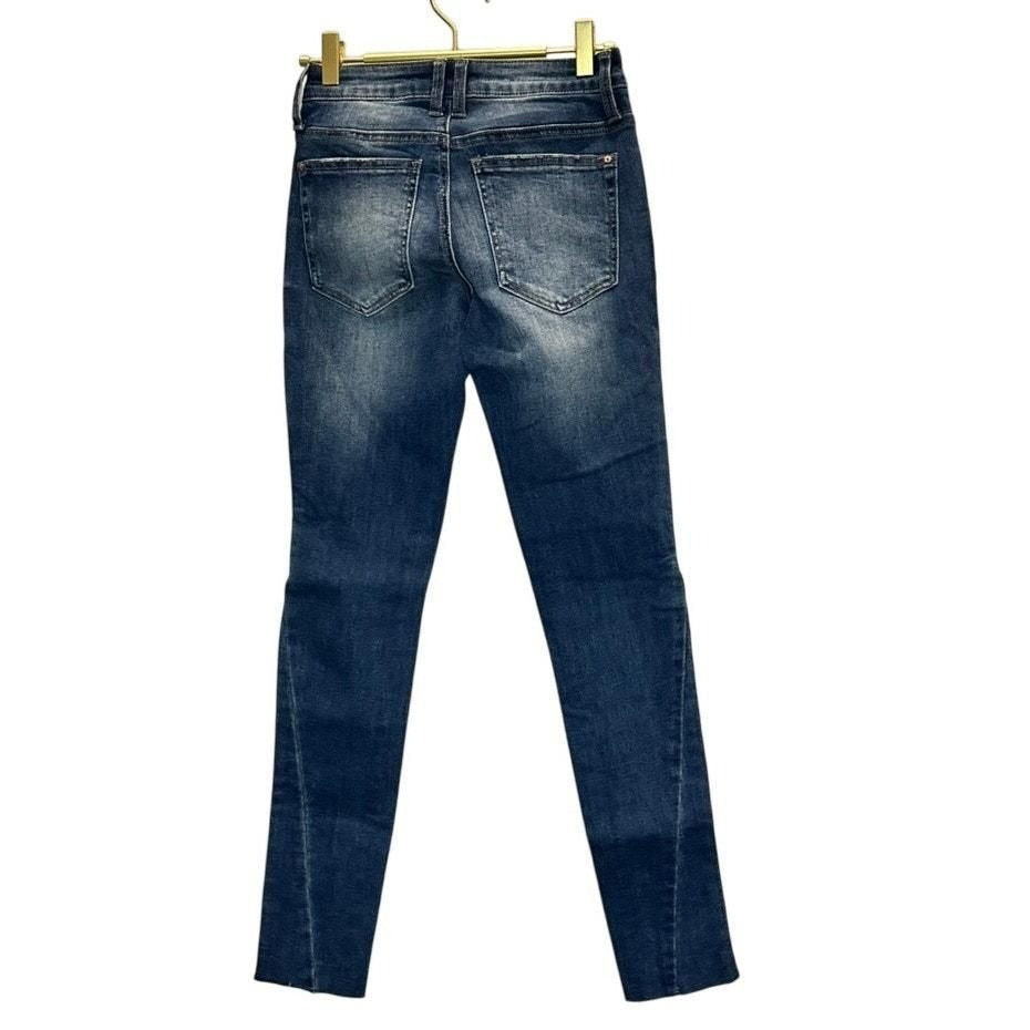 Natalie High Rise Skinny Jeans – Medium Dark