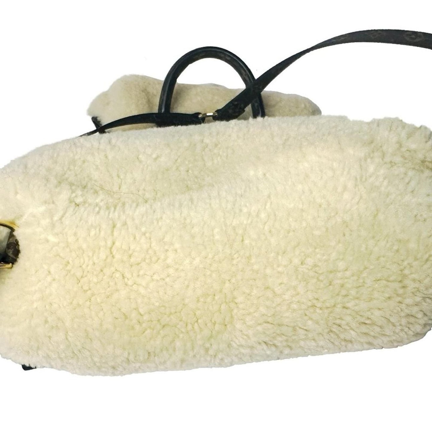 Monogram Shearling Ski Backpack