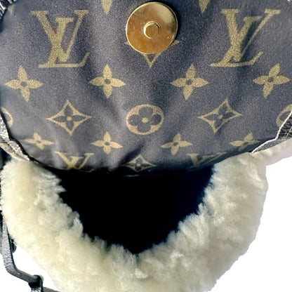 Monogram Shearling Ski Backpack
