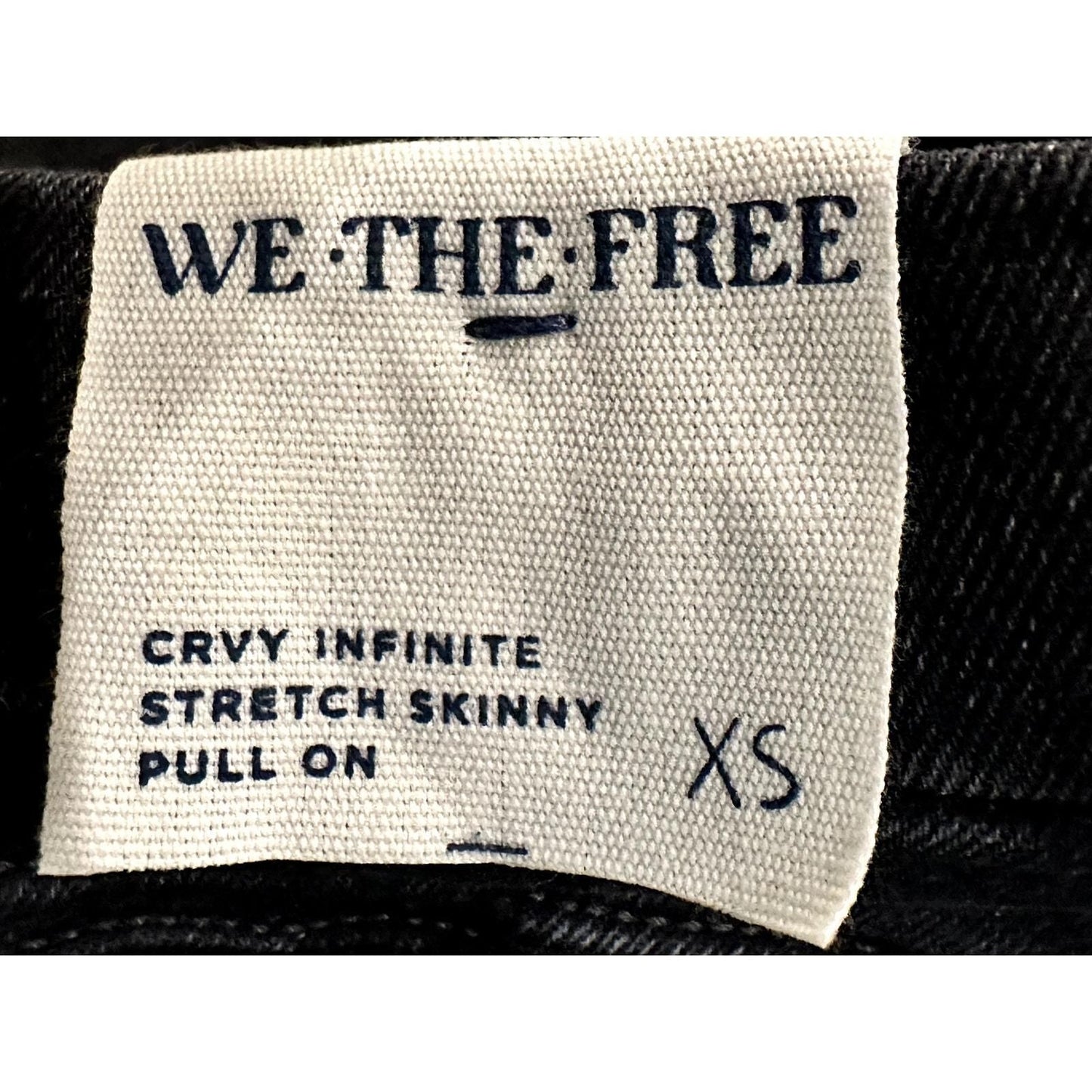 CRVY Infinite Stretch Skinny Pull-On Jeans – Black