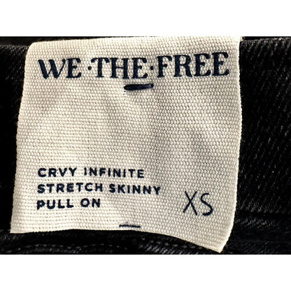 CRVY Infinite Stretch Skinny Pull-On Jeans – Black