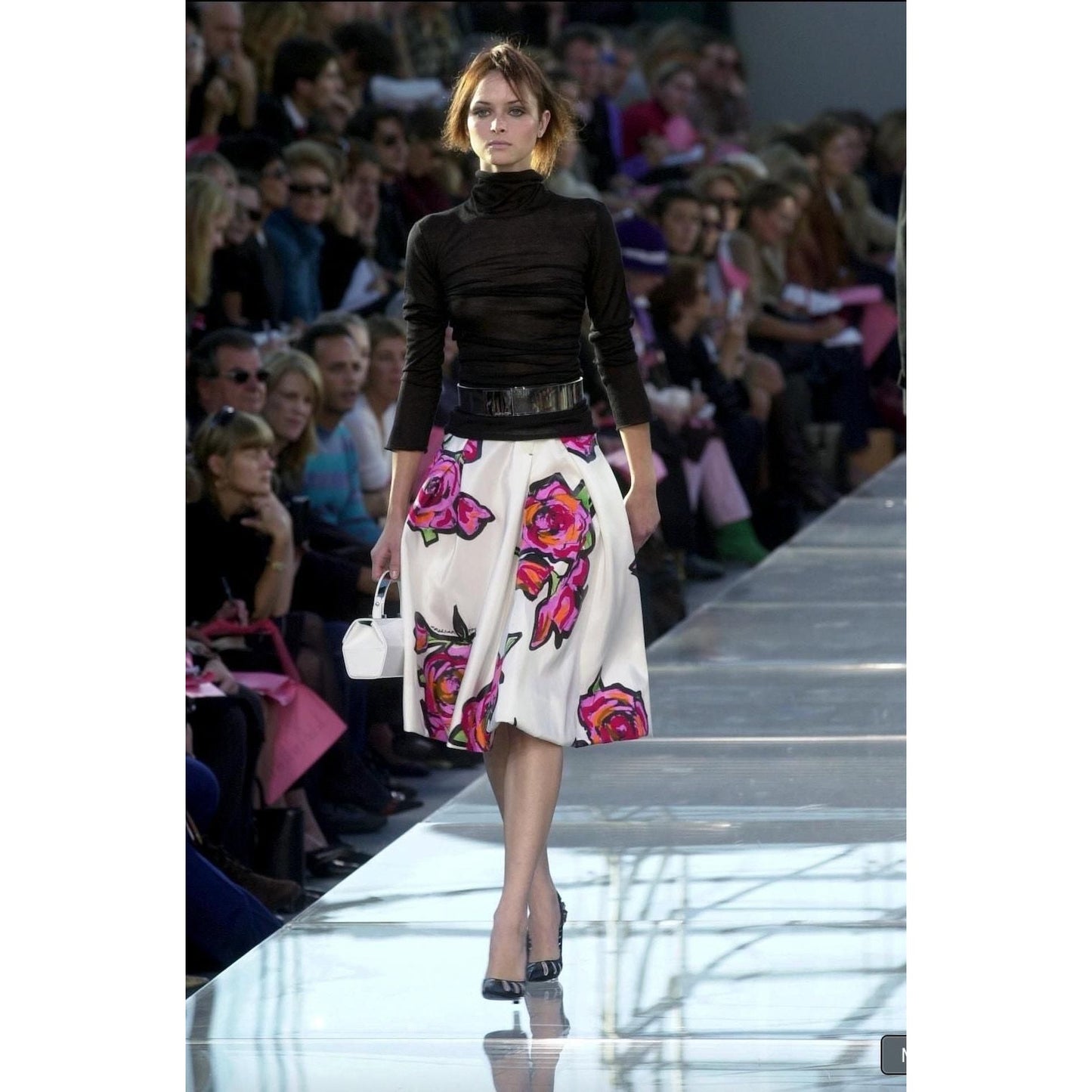 Stephen Sprouse Rose Skirt